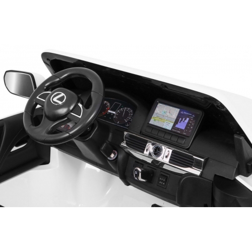 Pojazd na akumulator  Lexus LX570 Biały (DK-LX570)